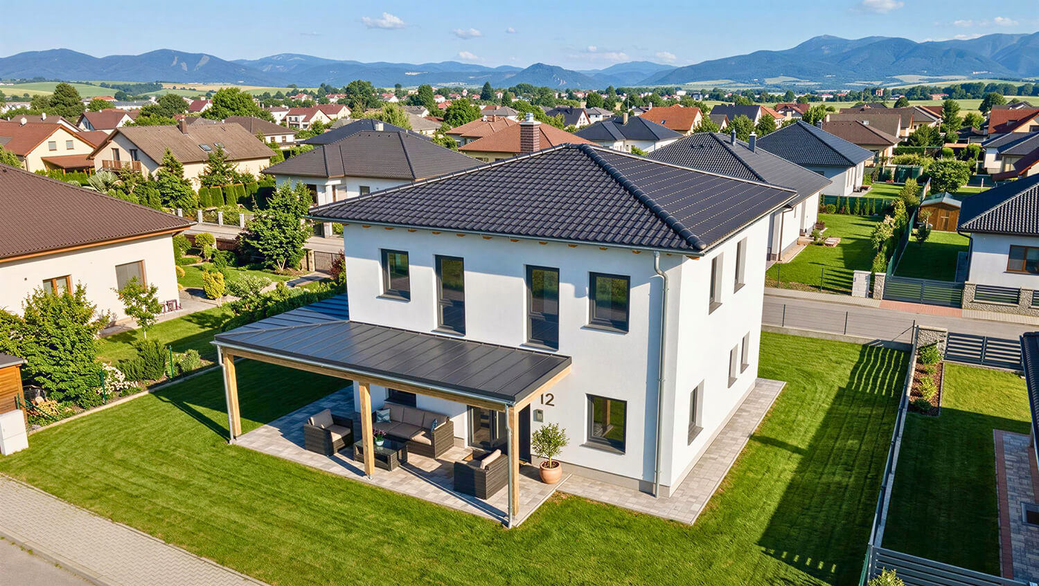 Dachform Walmdach